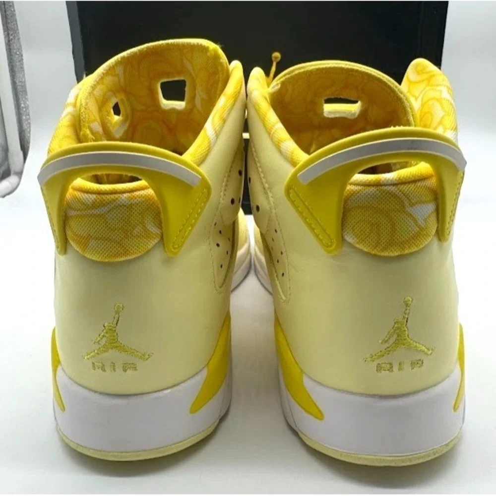 Air Jordan 6 Retro GS Citron Tint Yellow 543390-800 Youth 7Y EU40 w/ Box